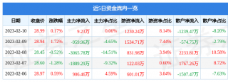 每日股票行情查询同比上升45.72%；单季度归母净利润5039.38万元